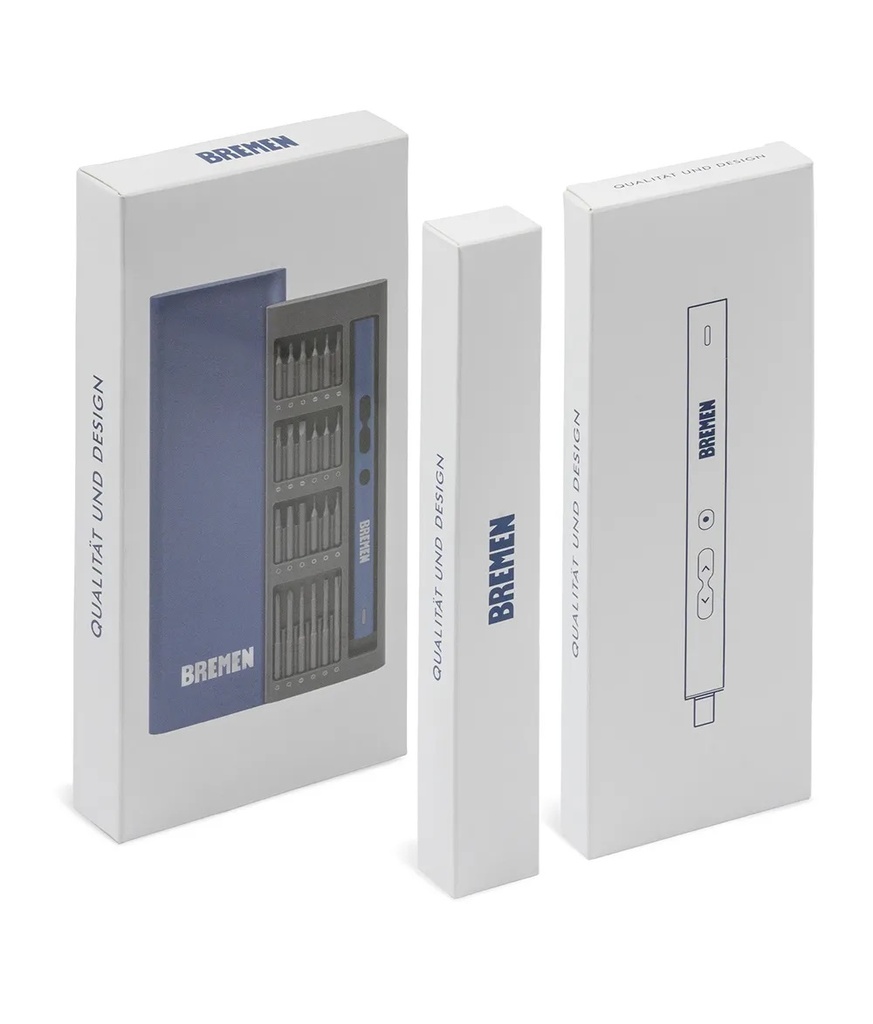 DESTORNILLADOR DE PRECISION ELECTRICO JGO. 62 pz. BREMEN® - BR8300