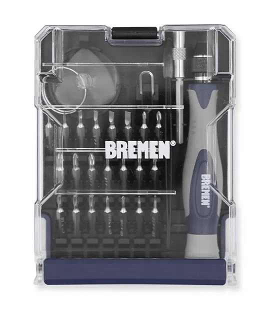 PUNTAS DE PRECISION JGO. 29 PZ. PARA CELULAR BREMEN® - BR7783