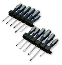 DESTORNILLADOR JGO. 12 pz. PH, ST Y TORX BREMEN® - BR7802