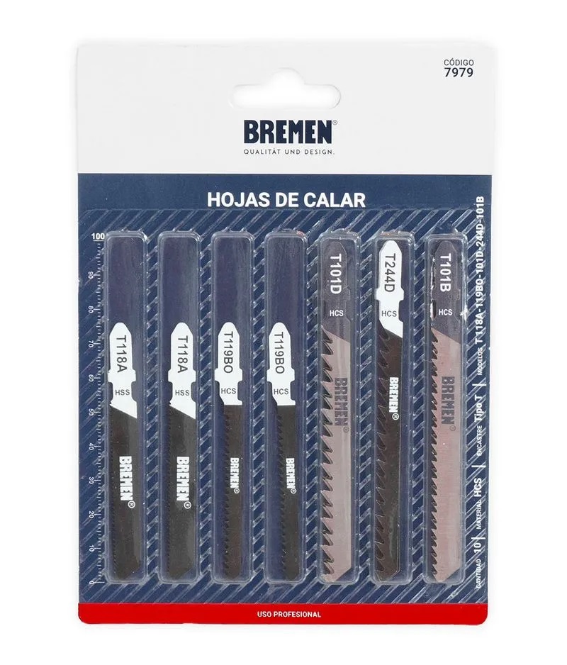 HOJA DE CALAR ENC.T (SET 10 pz.) BREMEN®- BR7979