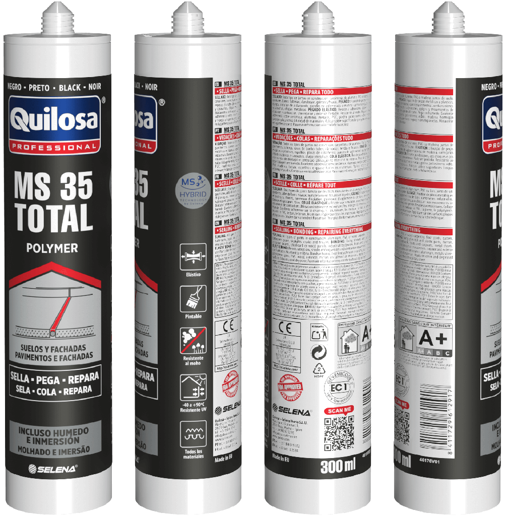 ADHESIVO Y SELLADOR MS-35 TOTAL 300 ml. QUILOSA - 10043798