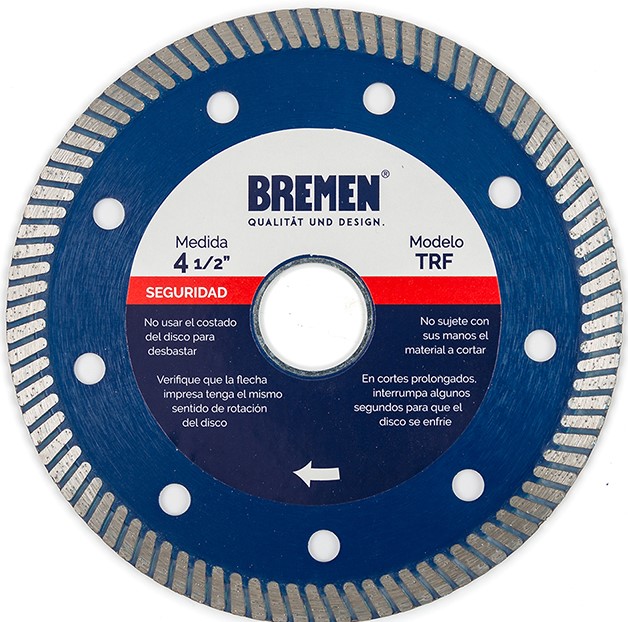 DISCO DIAMANTADO 7" TRF BREMEN® - BR6736