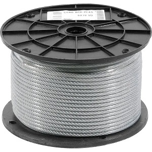 CABLE DE ACERO 6x19 10 mm (R.100 m) HEAVY LOAD - HL0198