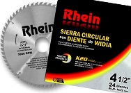 SIERRACIRCULAR WIDIA P/ALUMINIO 10 X 98 D RHEIN - RH0261