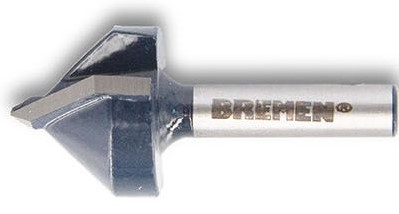 FRESA para ROUTER [RANURAR] EN V 1/4"x3/8" BREMEN® - BR7624