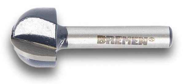 FRESA para ROUTER [MEDIA CAÑA] 1/4"x1/2"x3/8" BREMEN® - BR7631