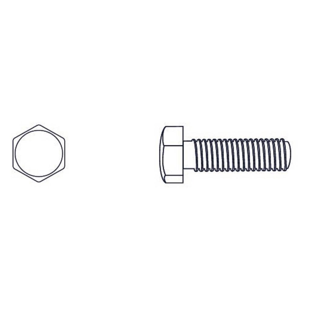 BULON   BSW HEXAGONAL  [004]  1/2" x 1-1/4"  (Caja x 100 uni) BREMEN® - BSW13032