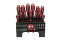 JUEGO DESTORNILLADORES Y PUNTAS 43 pz. WEMBLEY® - WE7799