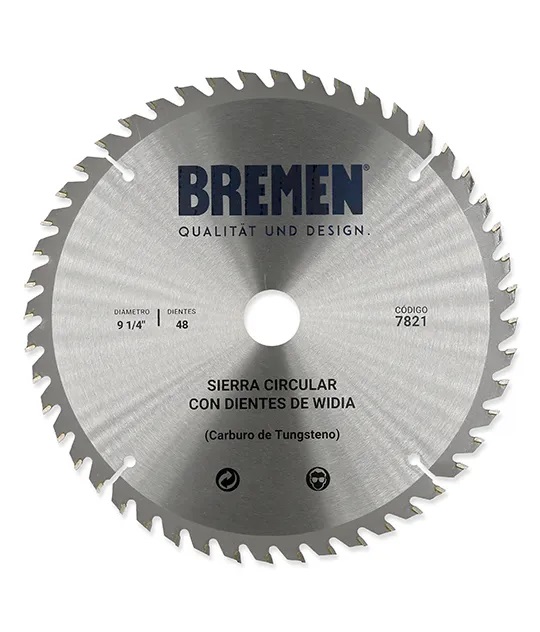 SIERRA CIRCULAR 9 ¼"-48 Dtes.WIDIA (ø25mm) BREMEN® - BR7821