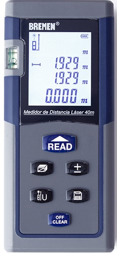 MEDIDOR LASER 40 mts. BREMEN® - BR7028