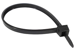 PRECINTOS PLAST.450 bolsa x  4.8 mm NEGRO (bolsa x 100) GW - GW0425