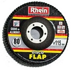 DISCO FLAP OXIDO ALUM. 4.5 GRANO 40 RHEIN - RH0116