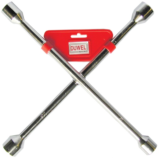 [WE0229] LLAVE CRUZ P/AUTOMOVIL CROMADA WEMBLEY® - WE0229