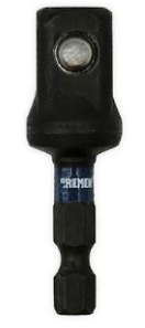 [BR7874] ADAPTADOR DE IMPACTO 1/4 HEX. 1/2 CUADRADO (blister x 3 u.) BREMEN® - BR7874