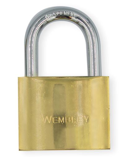 [WE6069] CANDADO  TITANIUM   20mm [3 llaves] WEMBLEY® - WE6069