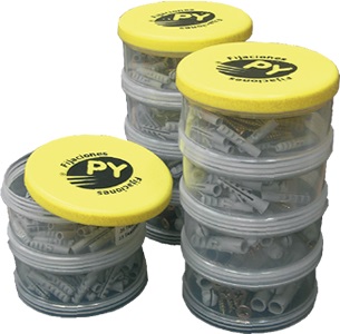 [PY7036] POTE APILABLE 4 MODULOS DE TARUGO ESPYGA (caja x 6 u.) PY - PY7036