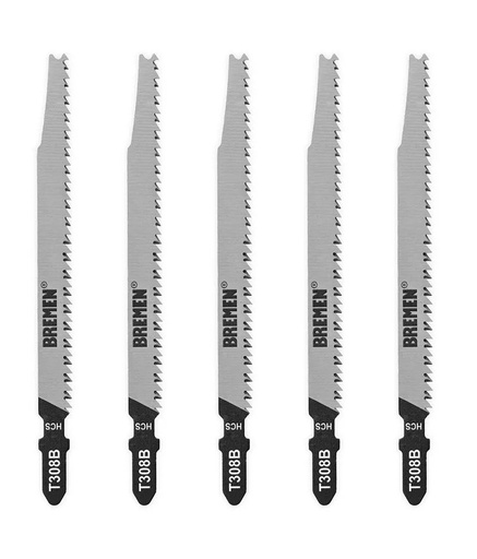 [BR7977] HOJA DE CALAR ENC.T P/MADERA [T308B] BREMEN® (blister x 5 u.) - BR7977
