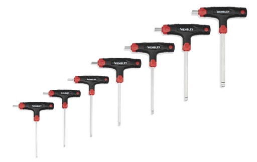 [WE8008] LLAVE ALLEM T JGO. 7 PZ. mm WEMBLEY - WE8008