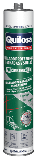 [10049486] SELLADOR DE POLIURETANO PU CONSTRUCCION GRIS 300 ml. QUILOSA - 10049486