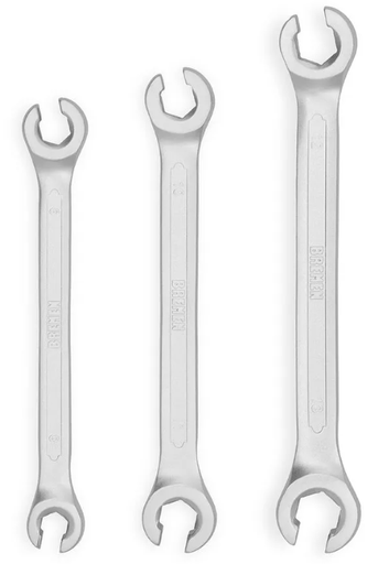 [BR8109] LLAVE B/ ABIERTA TIPO CORONA JGO. 3 Pzs (10 a 17 mm) BREMEN® - BR8109