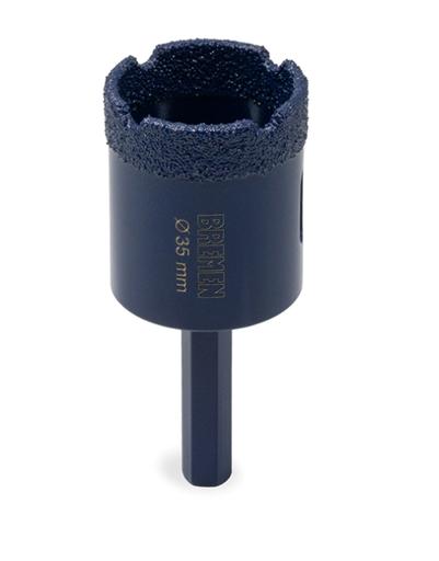 [BR8254] BROCA DIAMANTADA  35mm p/ TALADRO BREMEN® - BR8254