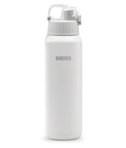 [BR8215] TERMO DEPORTIVO 600 cc. AC.INOX. GRIS BREMEN® - 8215